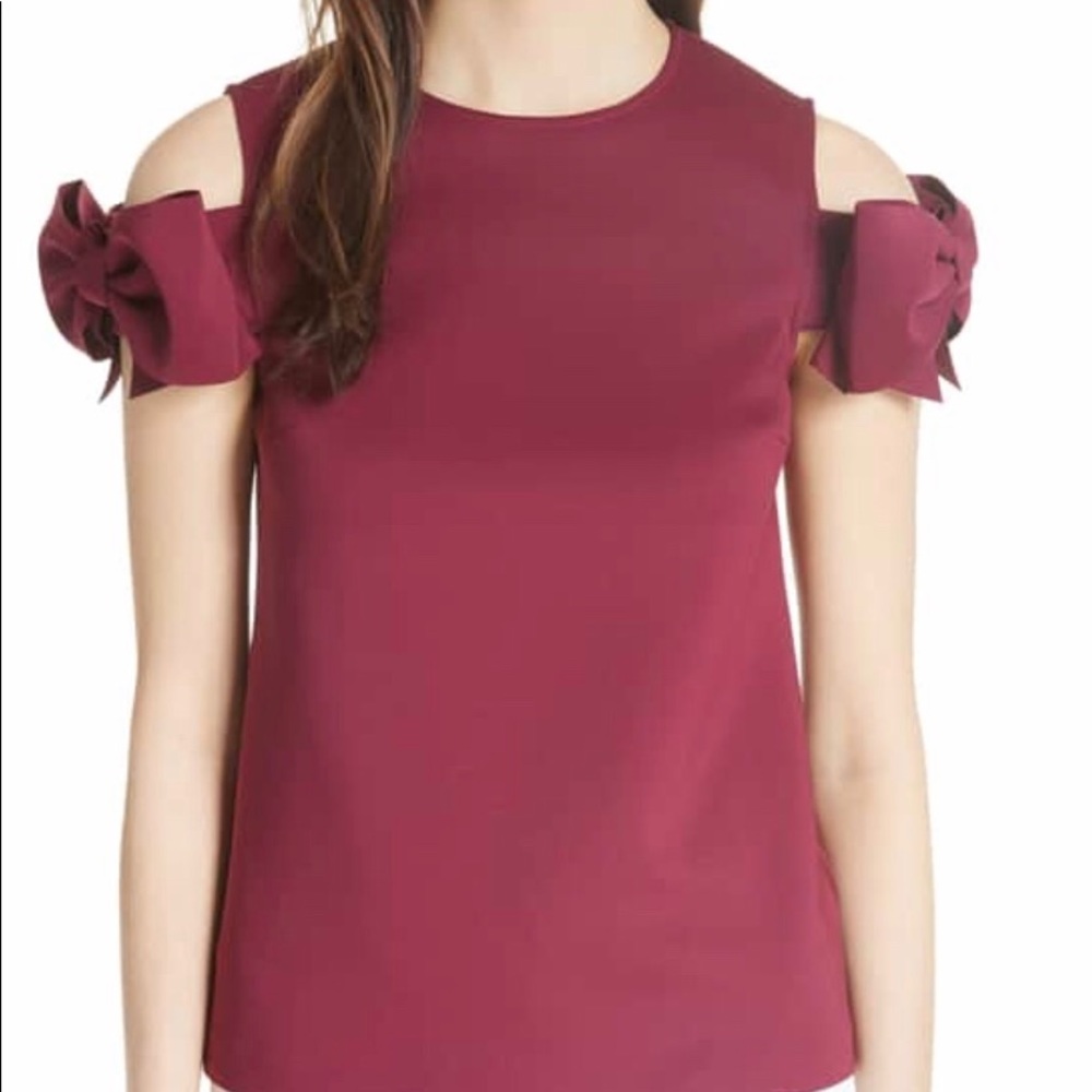 MAKE AN OFFER: Ted Baker London Maroon Top